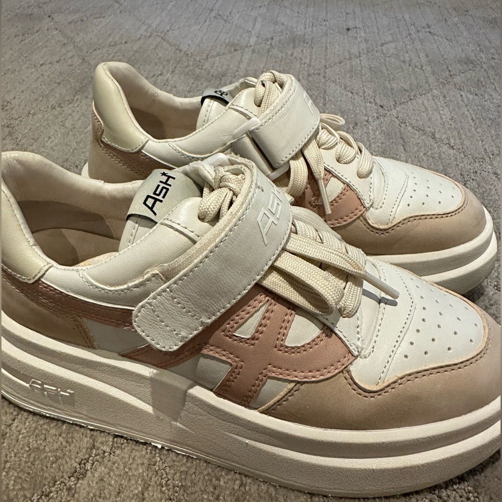 ASH leather sneakers with Velcro